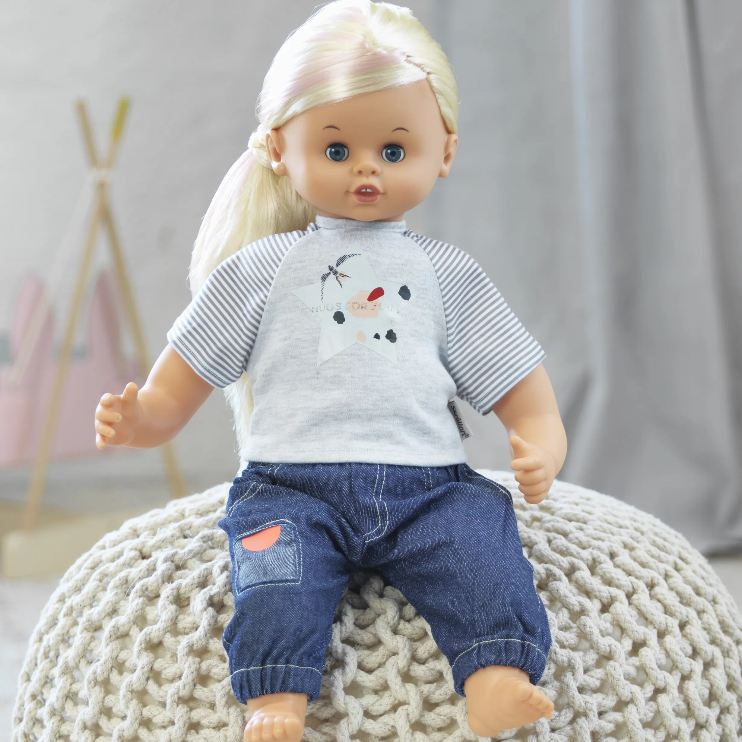 DOCKKLÄDER T-SHIRT 45 CM