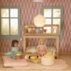 LUNDBY DOCKHUSMÖBLER BARNRUM MED HUSSÄNG