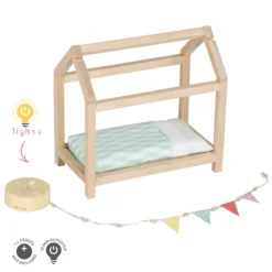 LUNDBY DOCKHUSMÖBLER BARNRUM MED HUSSÄNG
