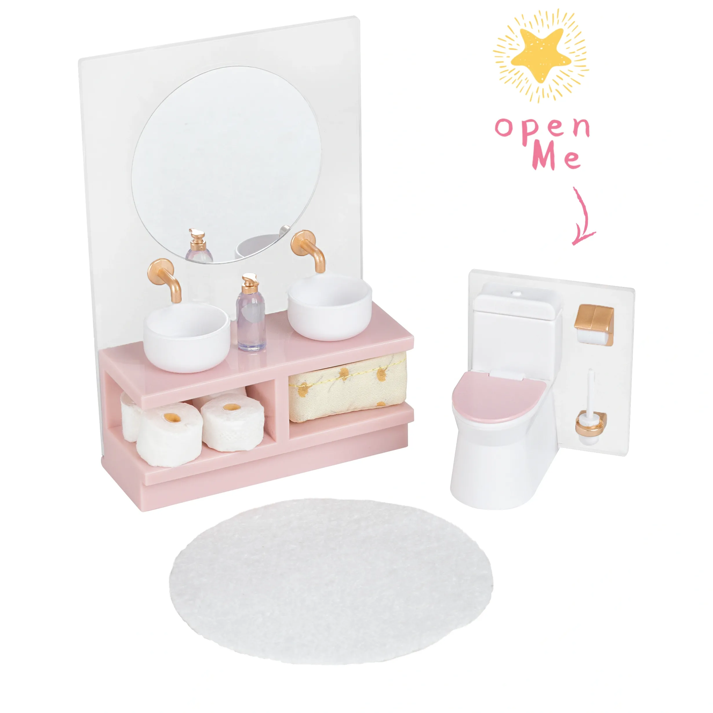 LUNDBY DOCKHUSMÖBLER HANDFAT & TOALETT