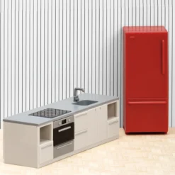 LUNDBY DOCKHUSMÖBLER KÖK KYLSKÅP, SPIS & DISKHO BASIC
