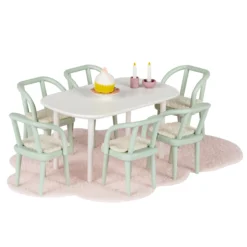 LUNDBY DOCKHUSMÖBLER MATSALSMÖBLER 6 ST