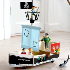 PIPPI FIGURSET SJÖRÖVARE