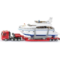 SIKU TRANSPORTBIL MED YACHT 1:87